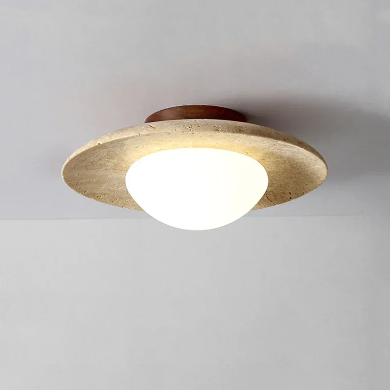 Japan Bathroom.Home - Luz de techo de piedra Natural,