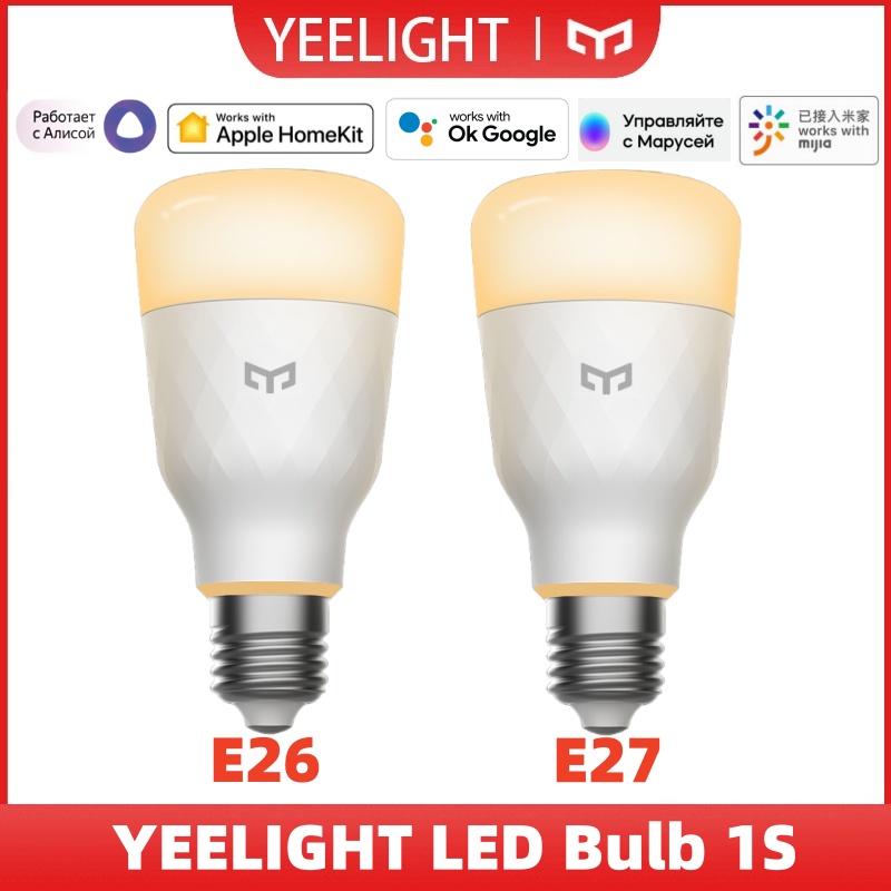 Yeelight Light Smart Bulb - Yeelight bombilla LED 1S E26/E27 luz