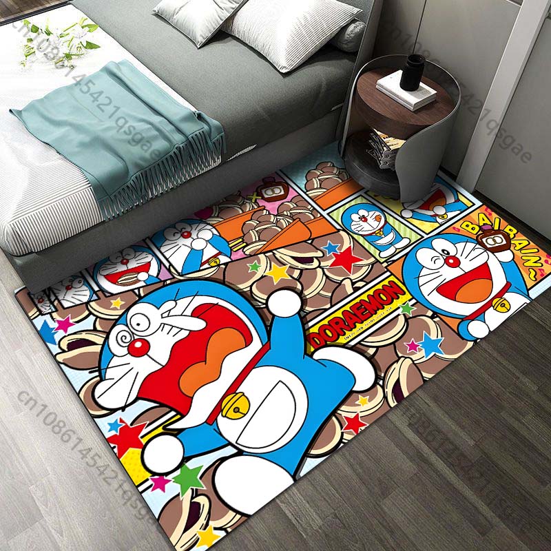 Japan Bathroom.Home - Alfombra con estampado de Doraemon y