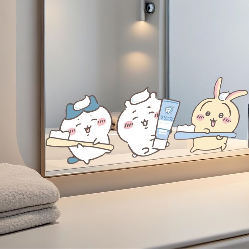 Pegatinas de Espejo Chiikawa,  - Japan Bathroom.Home reseña y precio