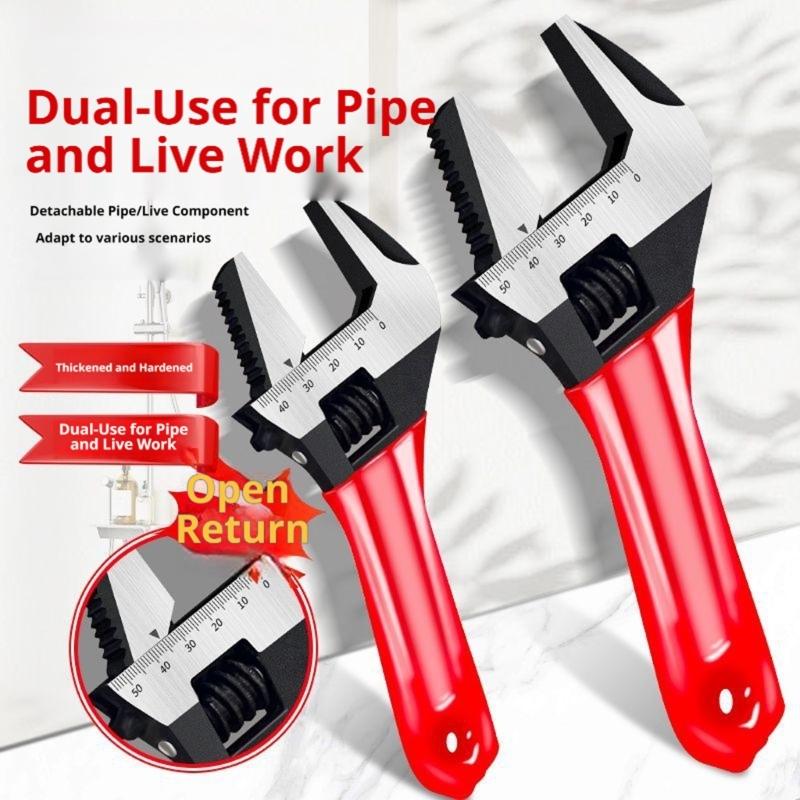 Llave ajustable con mandíbula  - Home Bathroom Repair reseña y precio
