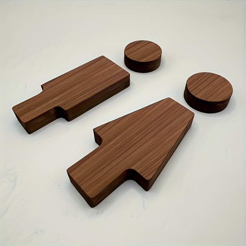 Letrero de baño de madera para - Home Creation Bathroom reseña y precio