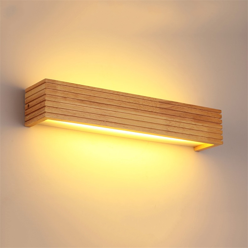 Lámparas Led de madera de robl - Japan Bathroom.Home reseña y precio