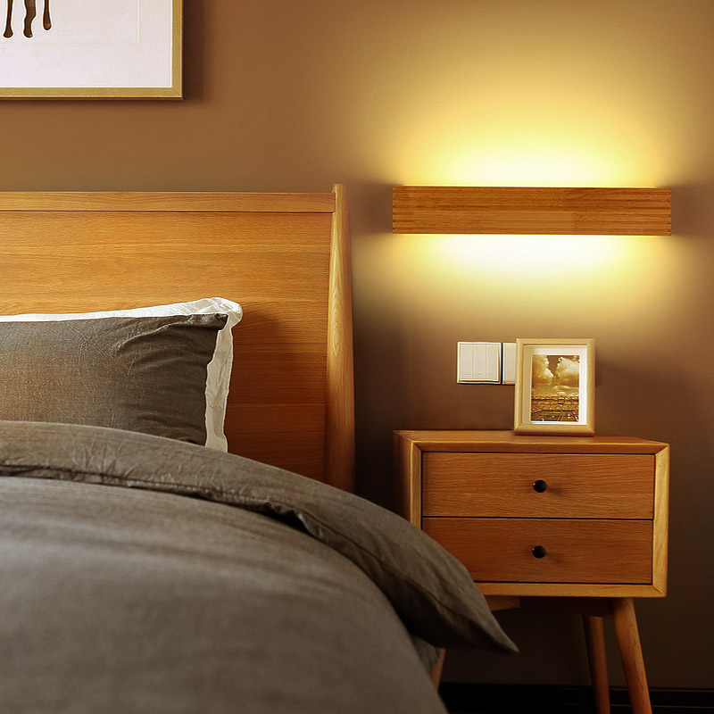 Lámparas Led de madera de robl - Japan Bathroom.Home reseña y precio