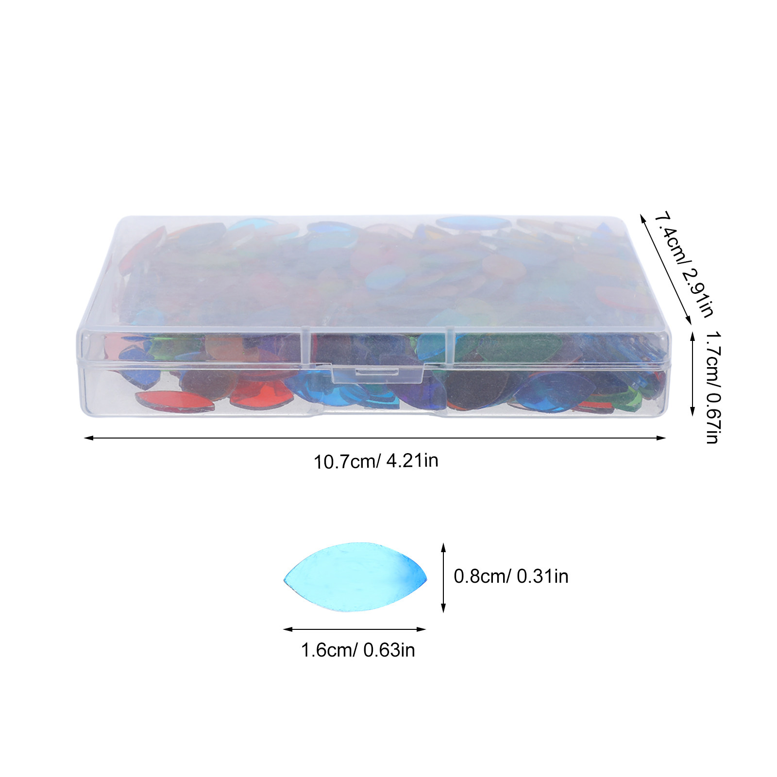 443 Piezas de Mosaico de Vidri - Home Bathroom Tiles reseña y precio