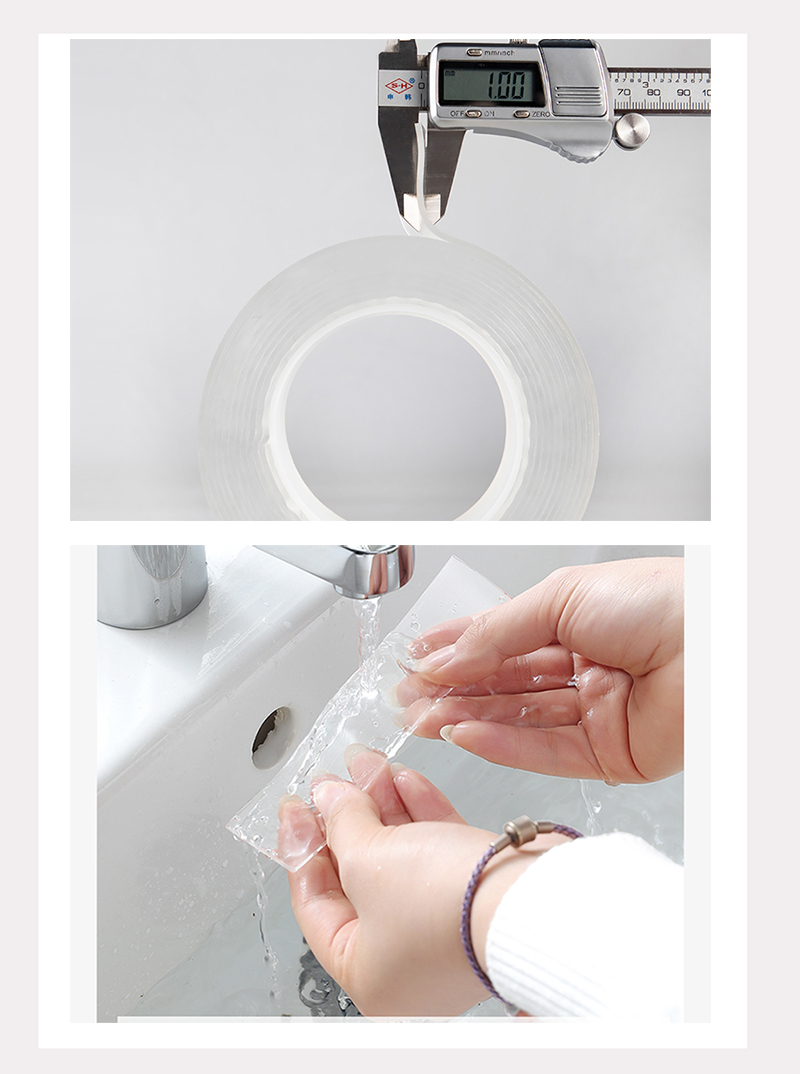 Cinta Nano transparente de dob - Home Bathroom Tiles reseña y precio