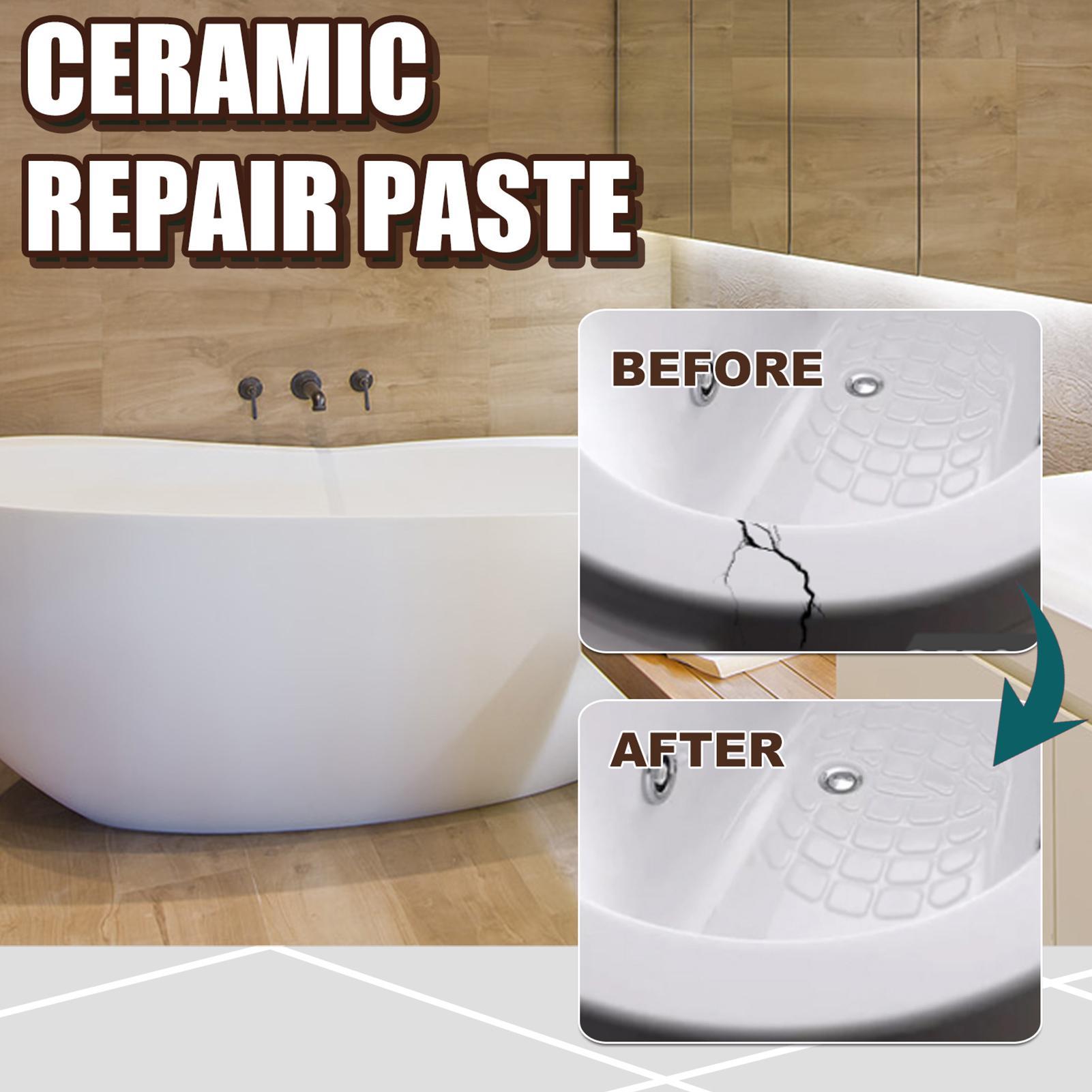 Kit de Reparación de Grietas p - Home Bathroom Repair reseña y precio