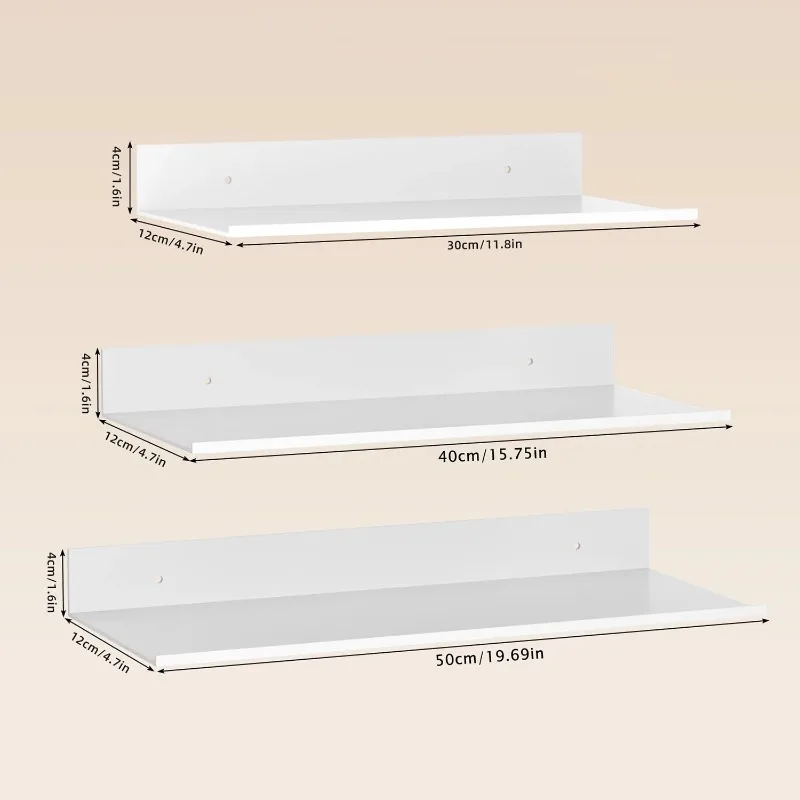 Estantes Flotantes de Metal, E - Home Creation Bathroom reseña y precio