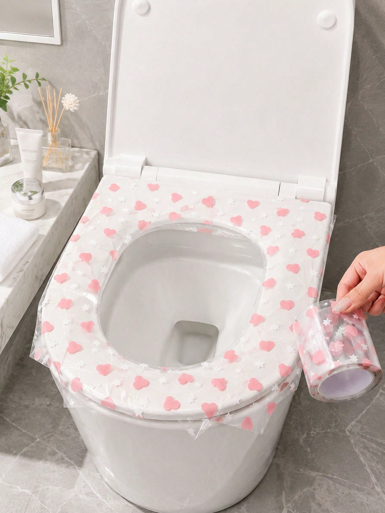 133 piezas/rollo de fundas des - Home Creation Bathroom reseña y precio