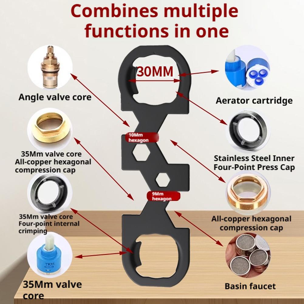 Llave para quitar el núcleo de - Home Bathroom Repair reseña y precio