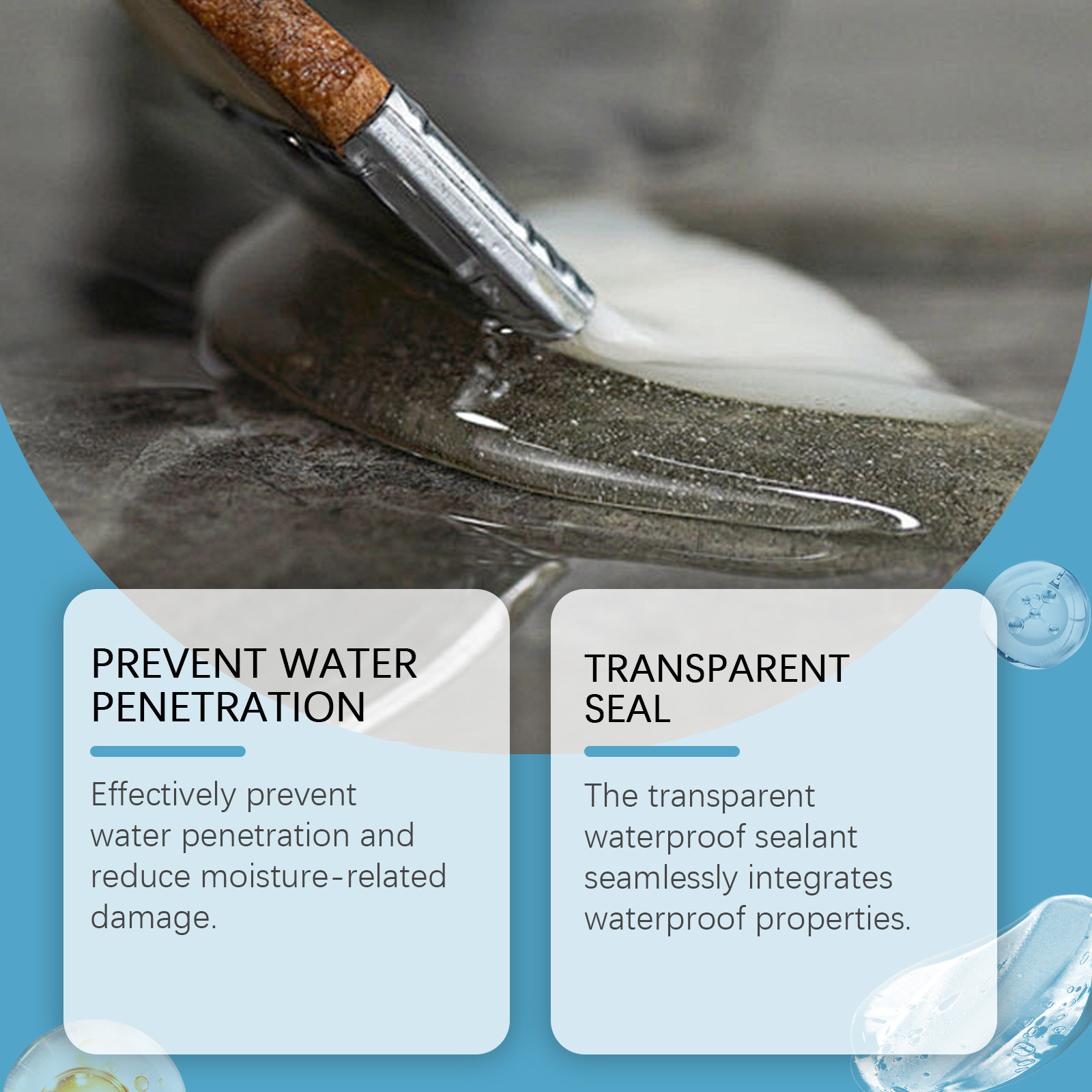 Sellador impermeable transpare - Home Bathroom Tiles reseña y precio