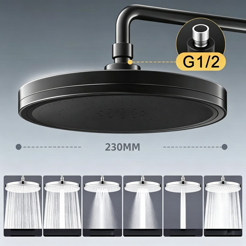 Cabezales de Ducha con 6 Modos - Home Creation Bathroom reseña y precio